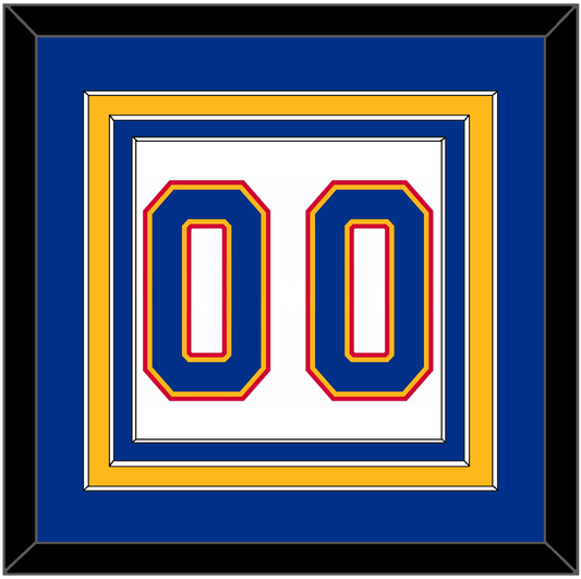 St. Louis Number (Back) - Home White (1987-1992) - Premier Tier 3