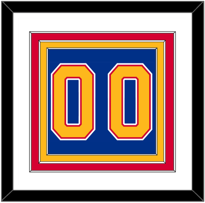 St. Louis Number (Back) - Road Blue (1987-1992) - Premier Tier 1
