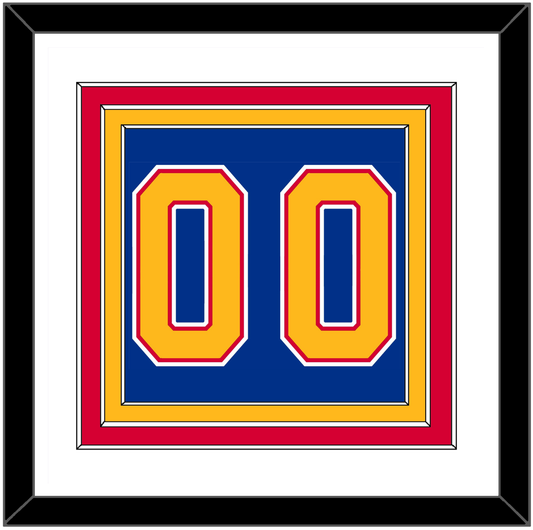 St. Louis Number (Back) - Road Blue (1987-1992) - Premier Tier 1