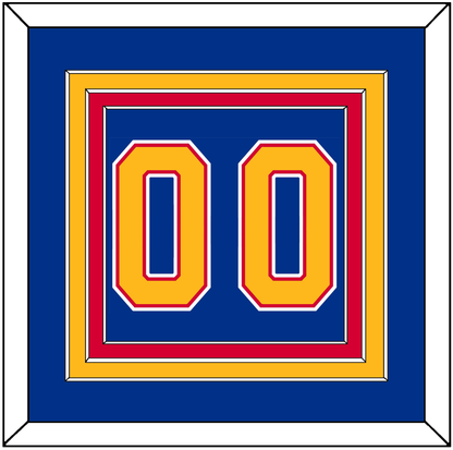 St. Louis Number (Back) - Road Blue (1987-1992) - Premier Tier 2