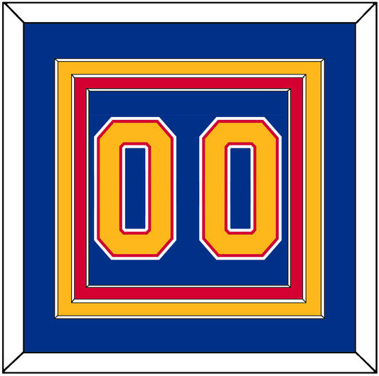 St. Louis Number (Back) - Road Blue (1987-1992) - Premier Tier 2