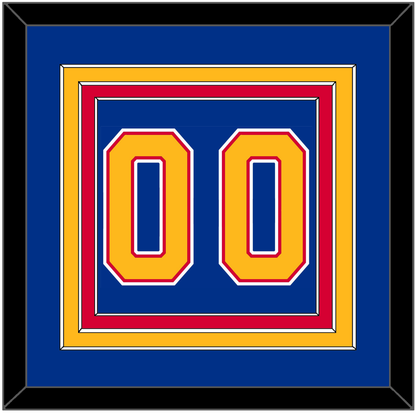 St. Louis Number (Back) - Road Blue (1987-1992) - Premier Tier 2