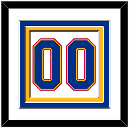 St. Louis Number (Back) - Home White (1984-1985) - Premier Tier 1