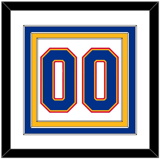 St. Louis Number (Back) - Home White (1984-1985) - Premier Tier 1