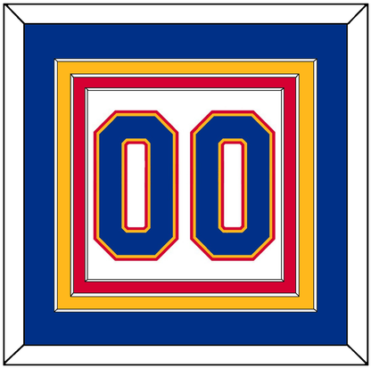 St. Louis Number (Back) - Home White (1984-1985) - Premier Tier 2