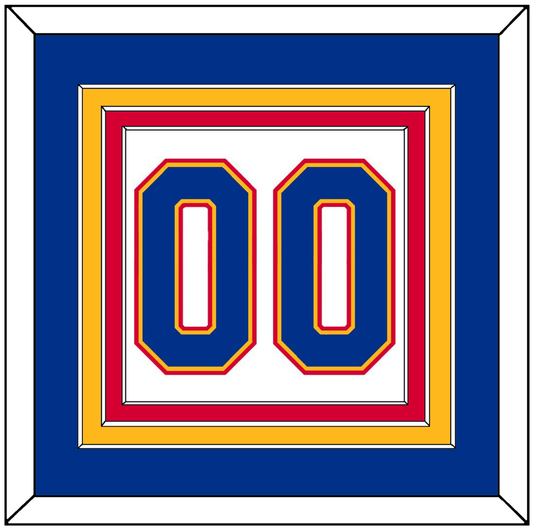 St. Louis Number (Back) - Home White (1984-1985) - Premier Tier 2