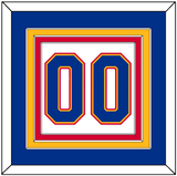St. Louis Number (Back) - Home White (1984-1985) - Triple Mat 2