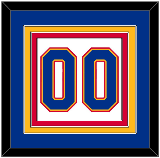 St. Louis Number (Back) - Home White (1984-1985) - Premier Tier 2