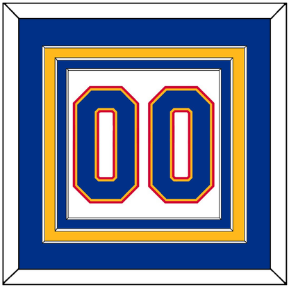 St. Louis Number (Back) - Home White (1984-1985) - Premier Tier 3