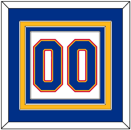 St. Louis Number (Back) - Home White (1984-1985) - Premier Tier 3