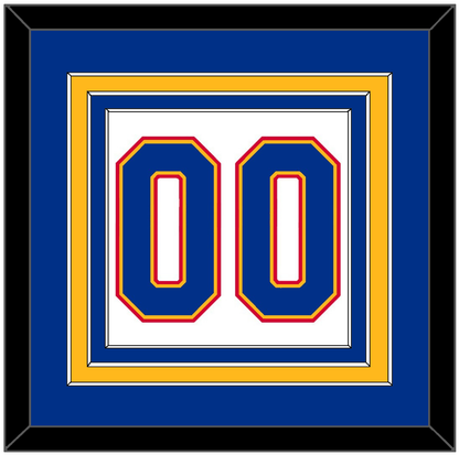 St. Louis Number (Back) - Home White (1984-1985) - Premier Tier 3