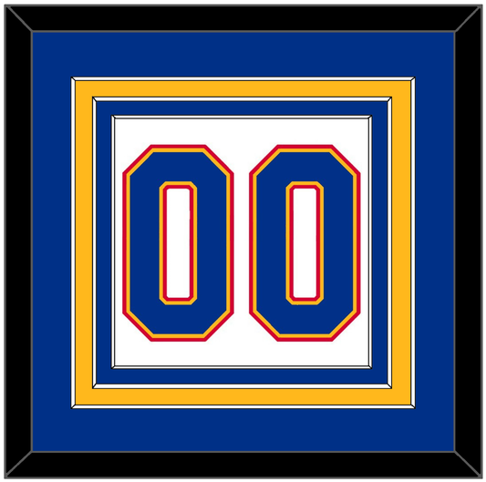 St. Louis Number (Back) - Home White (1984-1985) - Premier Tier 3