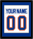 St. Louis Nameplate & Number (Back) Combined - Home White (1987-1992) - Single Mat 1