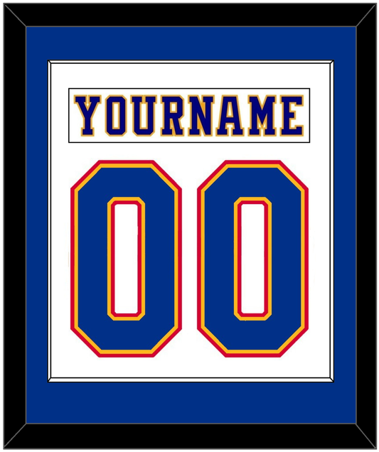 St. Louis Nameplate & Number (Back) Combined - Home White (1984-1985) - Essential Tier 1