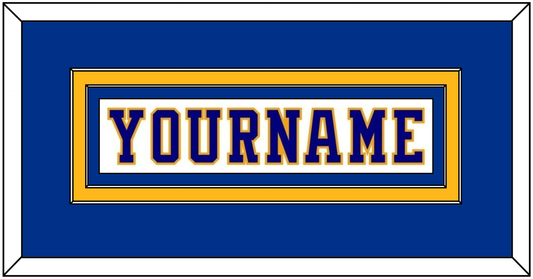 St. Louis Nameplate - Home White (1974-1984) - Signature Tier 2