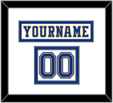 St. Louis Nameplate & Number (Shoulder) - Home White (1974-1984) - Double Mat 1