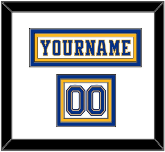 St. Louis Nameplate & Number (Shoulder) - Home White (1974-1984) - Premier Tier 1