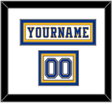 St. Louis Nameplate & Number (Shoulder) - Home White (1974-1984) - Triple Mat 1