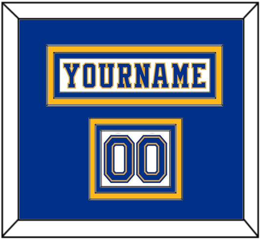 St. Louis Nameplate & Number (Shoulder) - Home White (1974-1984) - Premier Tier 2