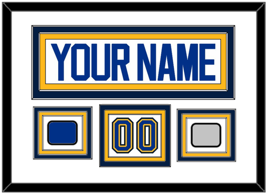 St. Louis Nameplate, Number (Shoulder), Stanley Cup Finals And Championship Banner Patches - Road White (2017-2025) - Premier Tier 2