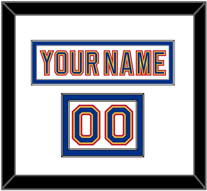 St. Louis Nameplate & Number (Shoulder) - Home White (1992-1995) - Signature Tier 1