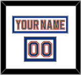 St. Louis Nameplate & Number (Shoulder) - Home White (1992-1995) - Double Mat 1