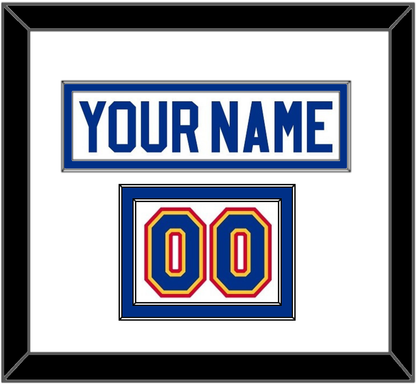 St. Louis Nameplate & Number (Shoulder) - Home White (1985-1987) - Signature Tier 1