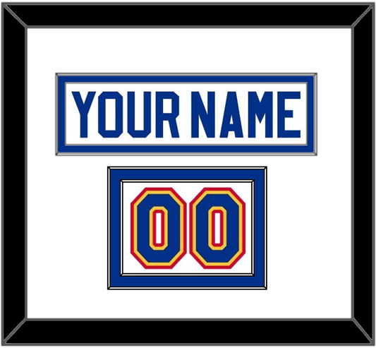 St. Louis Nameplate & Number (Shoulder) - Home White (1985-1987) - Signature Tier 1
