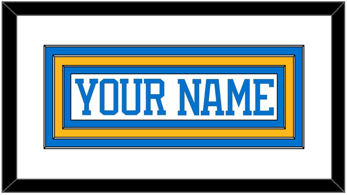 St. Louis Nameplate - Road White - Premier Tier 1