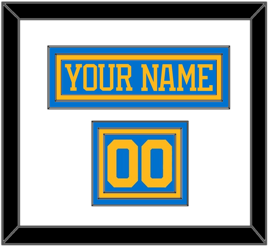 St. Louis Nameplate & Number (Shoulder) - Home Blue - Premier Tier 1
