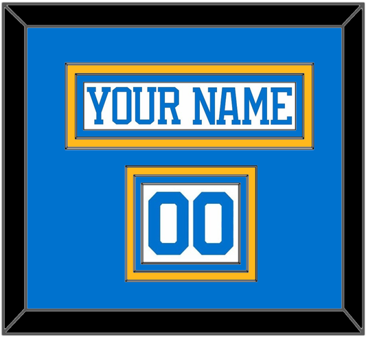 St. Louis Nameplate & Number (Shoulder) - Road White - Premier Tier 2