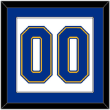 St. Louis Number (Back) - Home White (1973-1984) - Single Mat 1