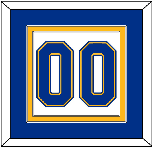 St. Louis Number (Back) - Home White (1973-1984) - Signature Tier 2