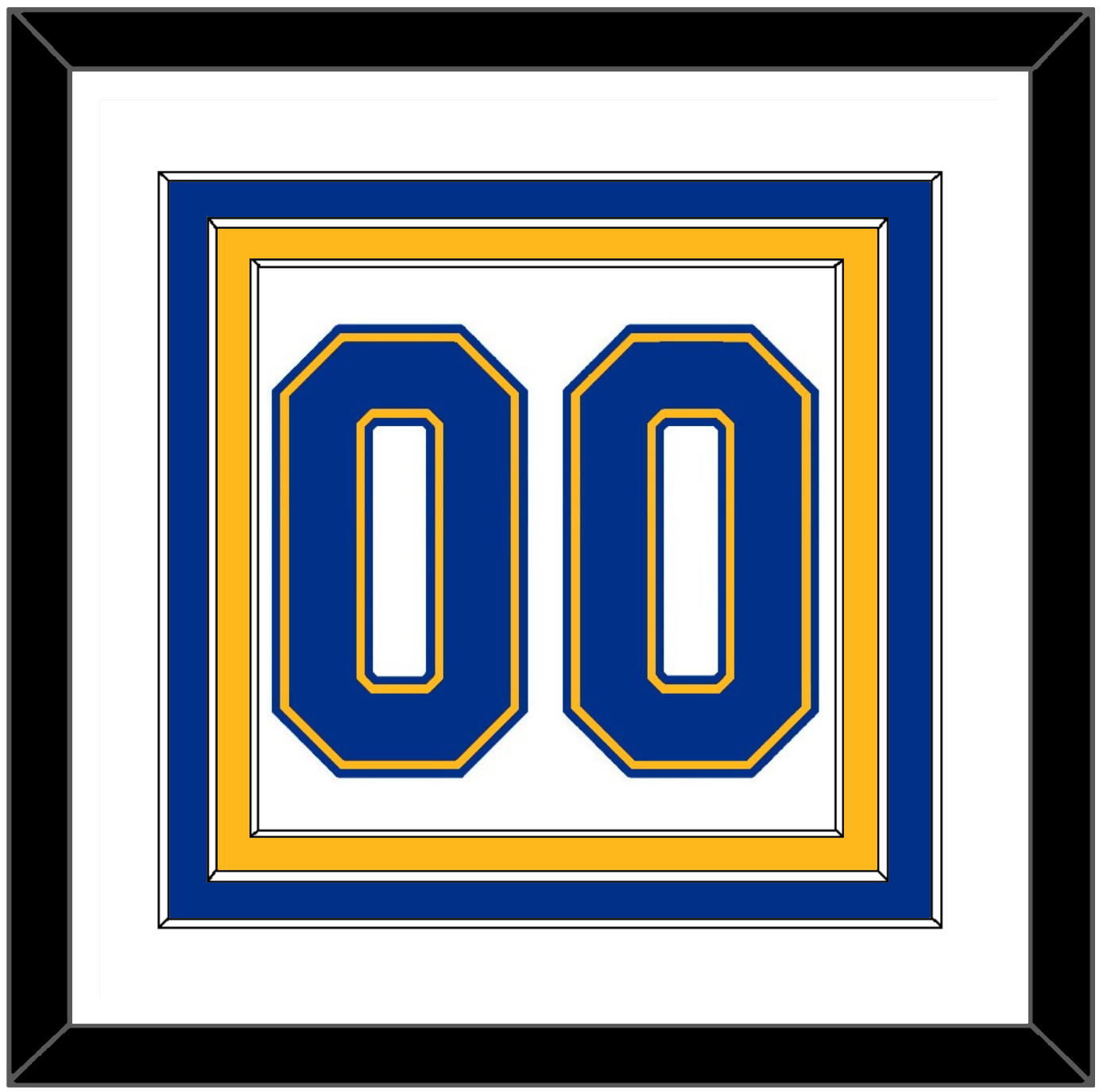 St. Louis Number (Back) - Home White (1973-1984) - Premier Tier 1