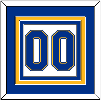 St. Louis Number (Back) - Home White (1973-1984) - Premier Tier 2