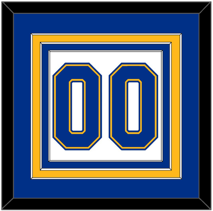 St. Louis Number (Back) - Home White (1973-1984) - Premier Tier 2