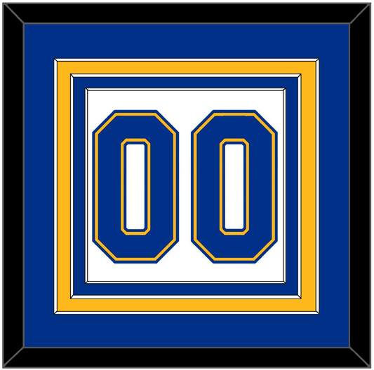 St. Louis Number (Back) - Home White (1973-1984) - Premier Tier 2