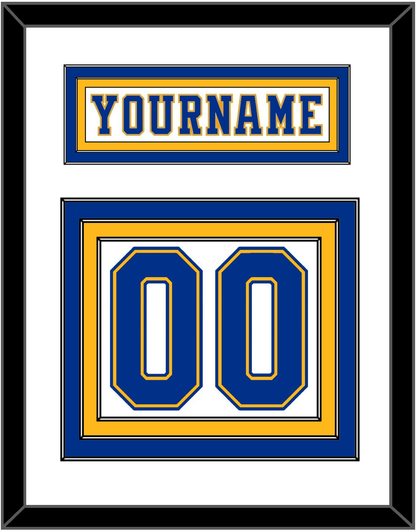 St. Louis Nameplate & Number (Back) - Home White (1974-1984) - Premier Tier 1