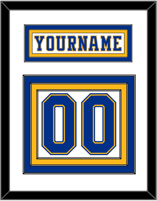 St. Louis Nameplate & Number (Back) - Home White (1974-1984) - Premier Tier 1