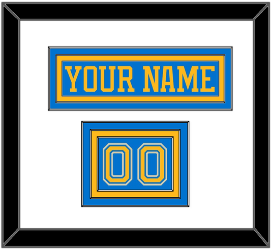 St. Louis Nameplate & Number (Shoulder) (2018-2025) - Alternate Blue - Premier Tier 1