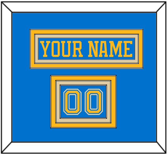 St. Louis Nameplate & Number (Shoulder) - Alternate Blue (2018-2025) - Premier Tier 2