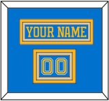 St. Louis Nameplate & Number (Shoulder) - Alternate Blue (2018-2025) - Triple Mat 2