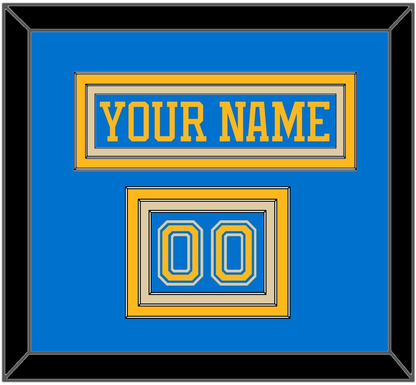 St. Louis Nameplate & Number (Shoulder) - Alternate Blue (2018-2025) - Premier Tier 2