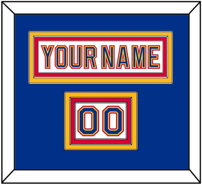 St. Louis Nameplate & Number (Shoulder) - Home White (1992-1995) - Premier Tier 2