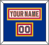 St. Louis Nameplate & Number (Shoulder) - Home White (1992-1995) - Triple Mat 2