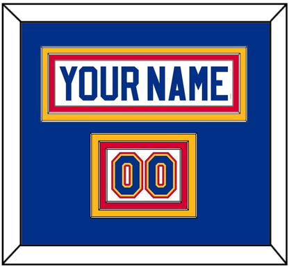 St. Louis Nameplate & Number (Shoulder) - Home White (1985-1987) - Premier Tier 2