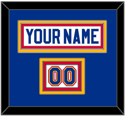 St. Louis Nameplate & Number (Shoulder) - Home White (1985-1987) - Premier Tier 2
