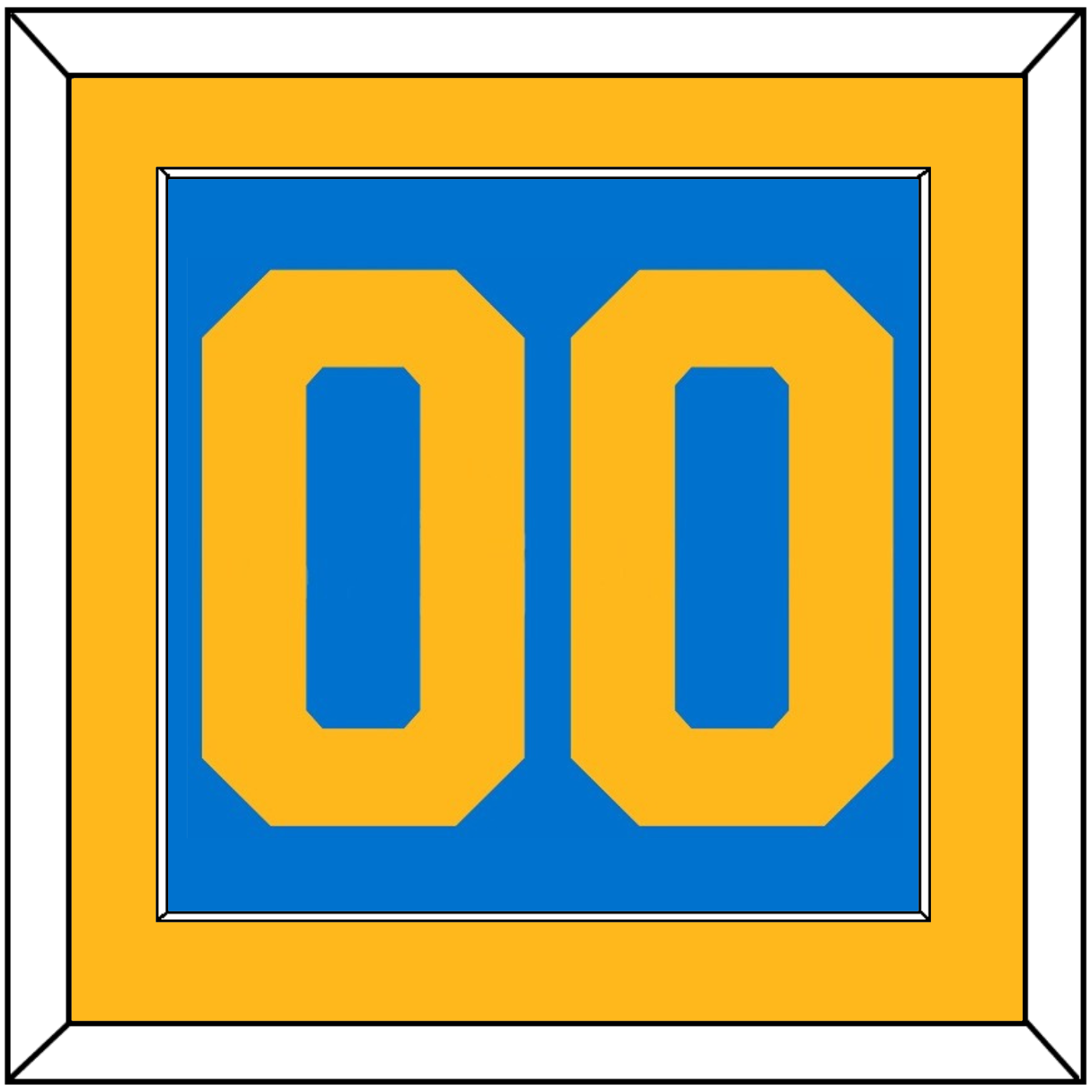 St. Louis Number (Back) - Home Blue - Essential Tier 2
