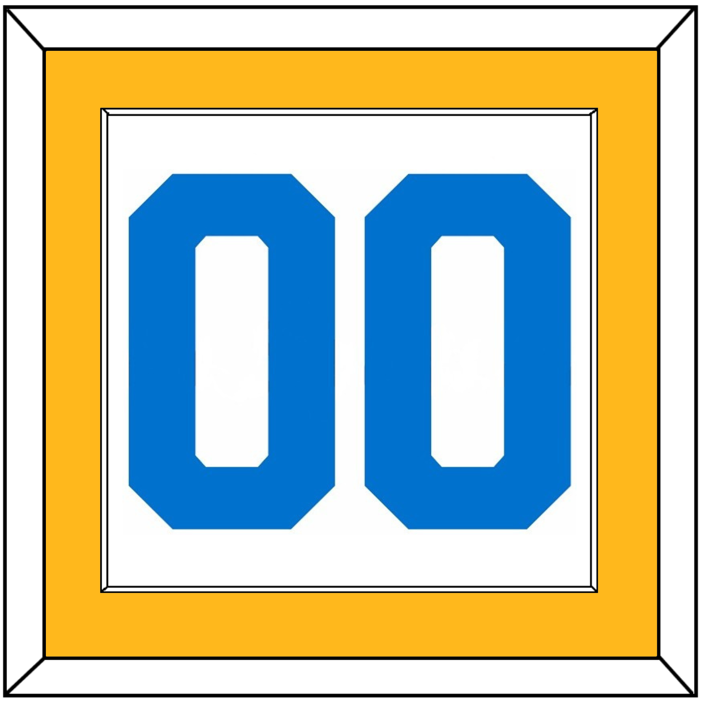St. Louis Number (Back) - Road White - Essential Tier 2