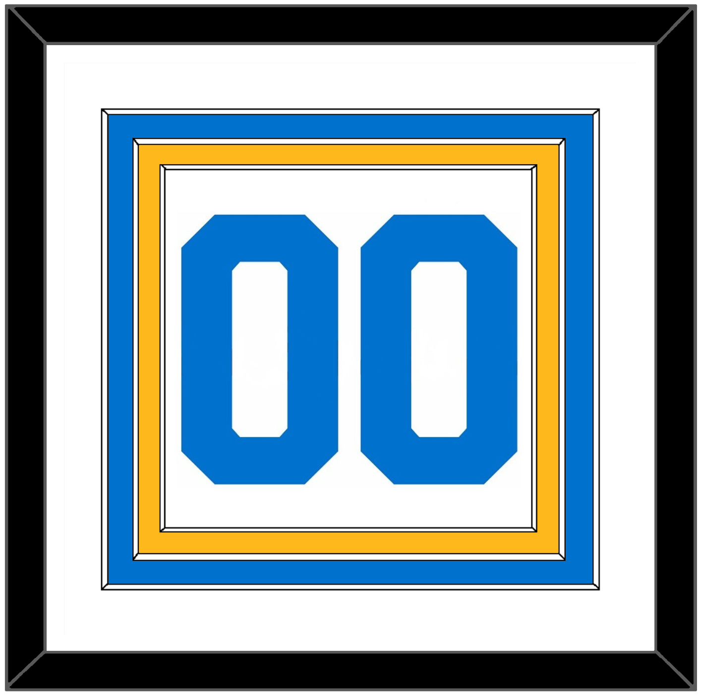 St. Louis Number (Back) - Road White - Premier Tier 1